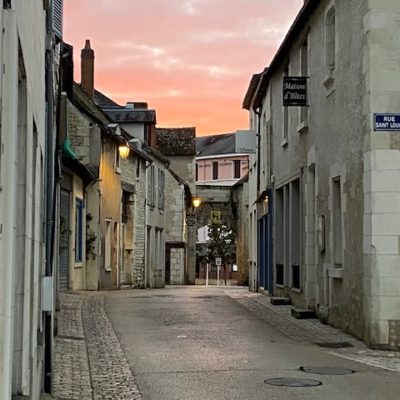 La Rue Bourbon à La Roche Posay